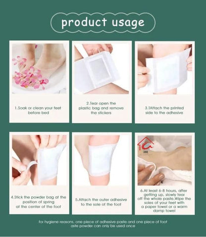 Foot Pads (Pack of 1) 10 Patches