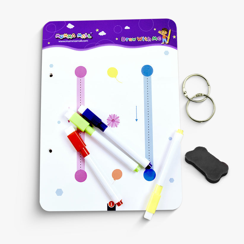 ABC & 123, Structure &Trace Practice Book | Magic Tracing Workbook For Handwriting & Coginitive Skill Improvement | (Free 2000 pages PDF) Encurage Curocity Towards Learning