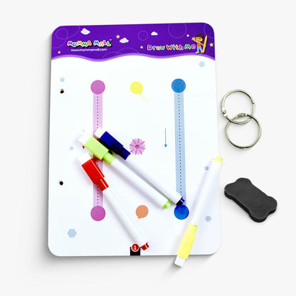 ABC & 123, Structure &Trace Practice Book | Magic Tracing Workbook For Handwriting & Coginitive Skill Improvement | (Free 2000 pages PDF) Encurage Curocity Towards Learning
