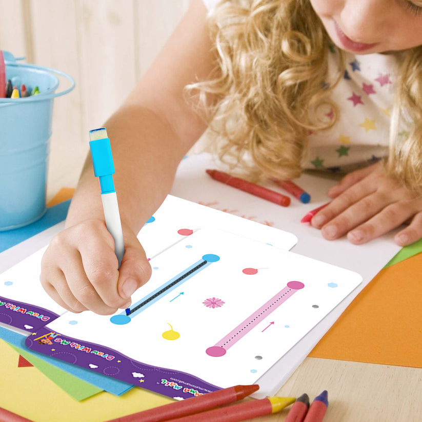 ABC & 123, Structure &Trace Practice Book | Magic Tracing Workbook For Handwriting & Coginitive Skill Improvement | (Free 2000 pages PDF) Encurage Curocity Towards Learning