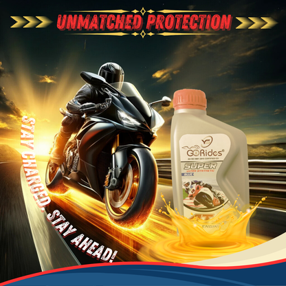 YS Go Rides Super 4T 20W-40 Ultra Fully Synthetic Blue Bike Engine Oil | Advanced Motorcycle Protection 900 ml